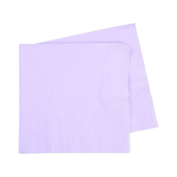 Classic Pastel Lilac Lunch Napkin