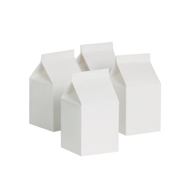 Classic White Paper Milk Box (PK10)