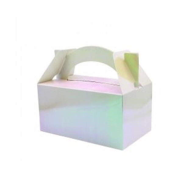 Iridescent Paper Lunch Box (PK5)