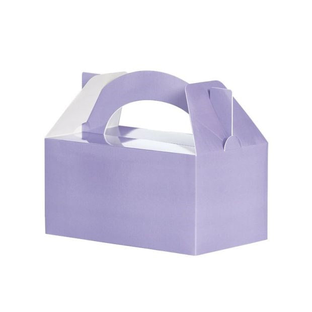 Classic Pastel Lilac Paper Lunch Box (PK5)