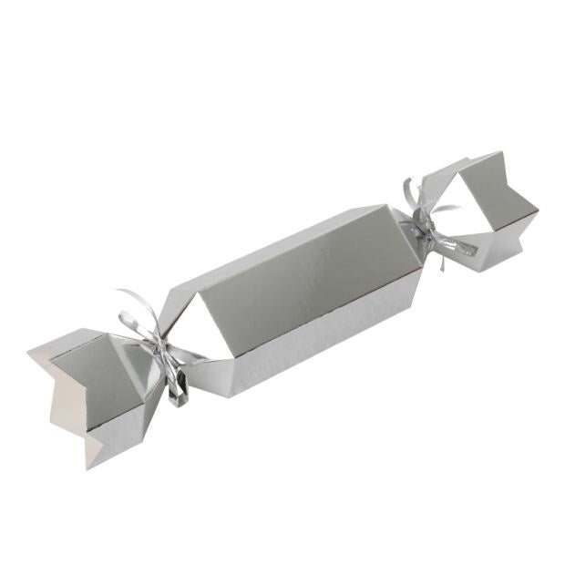 Classic Metallic Silver Paper Bon Bon (PK10)