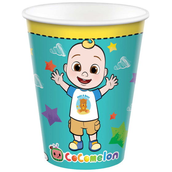 Amscan Cocomelon Paper Cups 266ML (PK8)