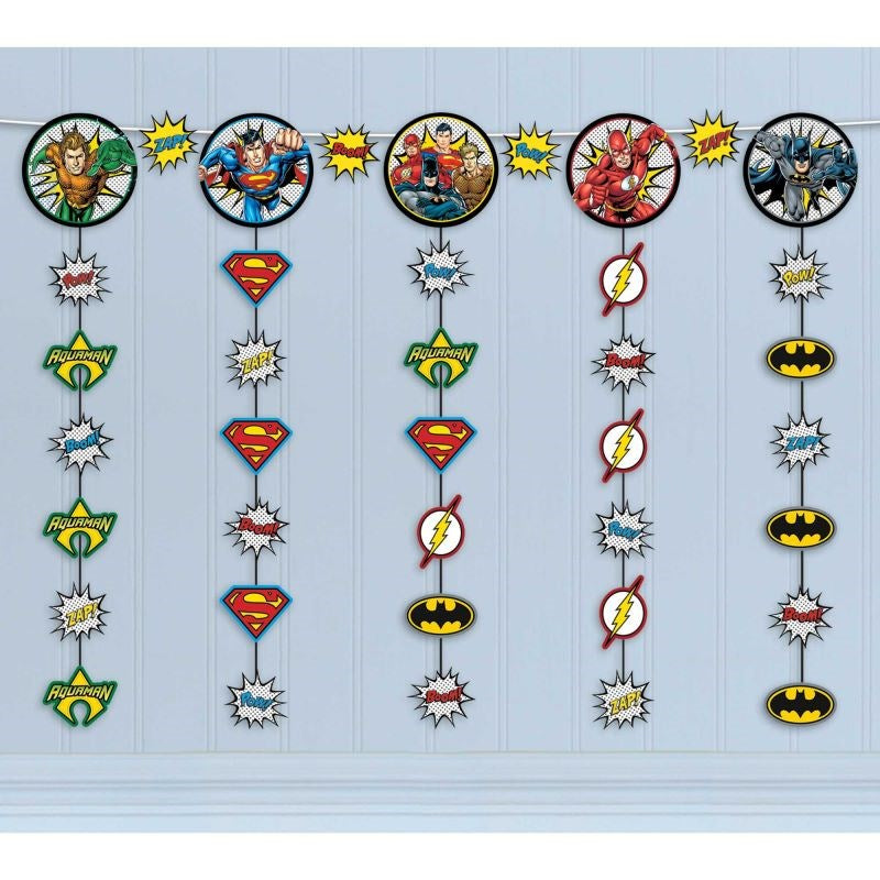 Justice League Unite Hanging String Decorations