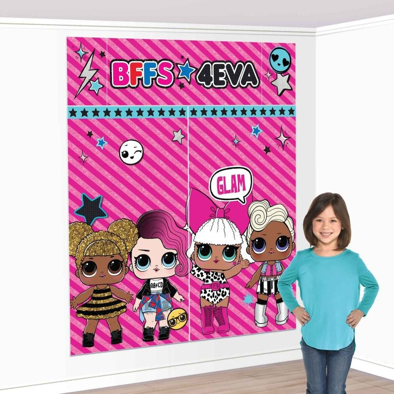 LOL Together 4EVA Scene Setter Wall Decorating Kit