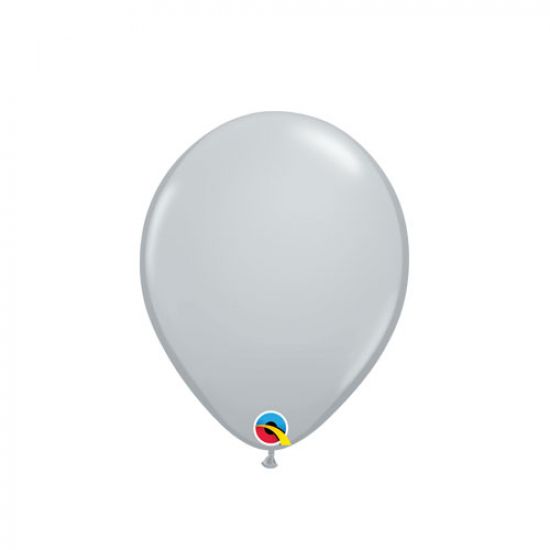 Qualatex Grey Mini Latex Balloon