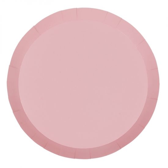 Five Star 9" Classic Pastel Pink Paper Plate