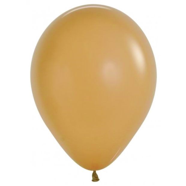 Sempertex Latte Brown Regular Latex Balloon
