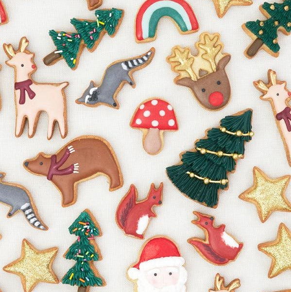 Festive Icons Cookies Cutters 