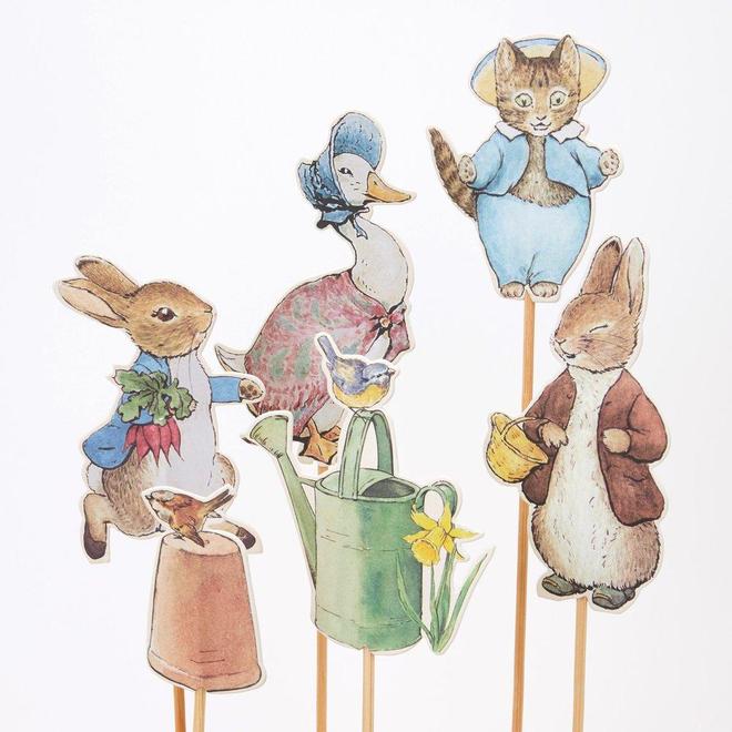 MeriMeri Peter Rabbit & Friends Cake Toppers