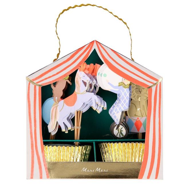 MeriMeri Circus Parade Cupcake Kit