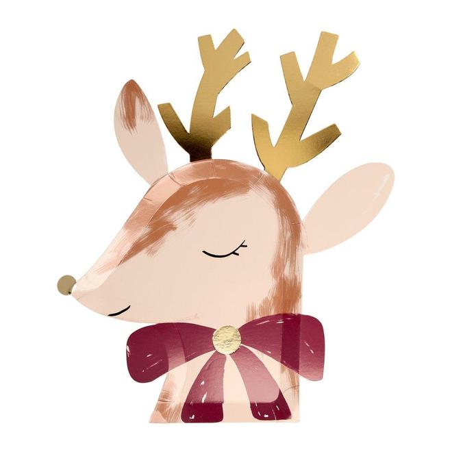 MeriMeri Reindeer with Bow Plates