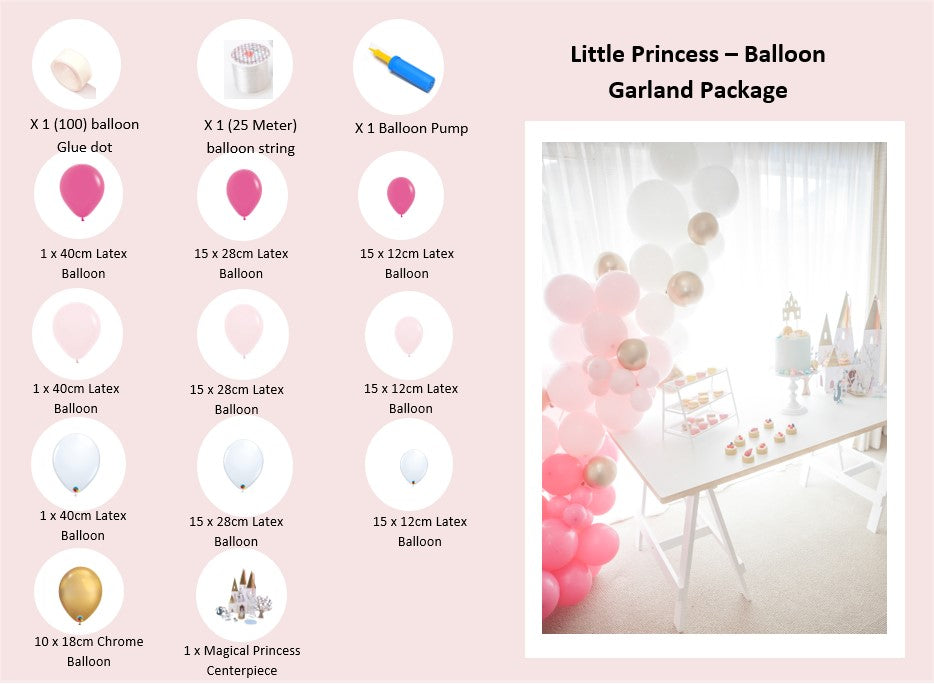 My Party Box Little Princess Party Box Party Supplies