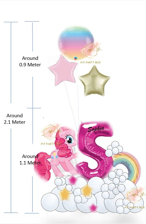 My Party Box My Little Pony Balloon Bouquet