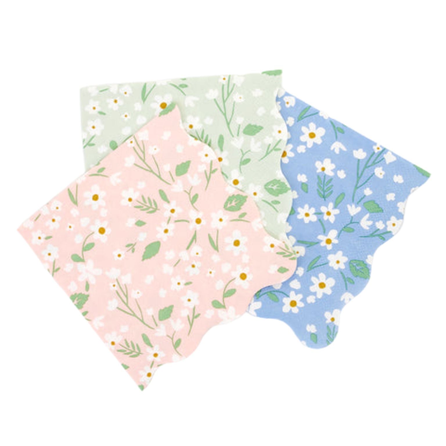MeriMeri Ditsy Floral Small Napkins (PK20)  with assorted colors