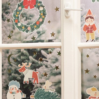 Christmas Window stickers (PC 4)