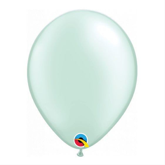 Qualatex Pearl Mint Green Large Latex Balloon