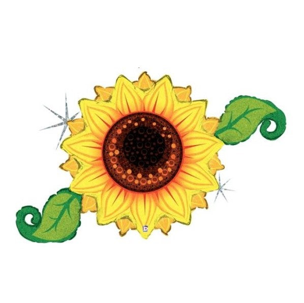 Sunflower Shaped Foil Balloon
