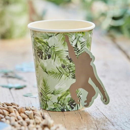 Ginger Ray Wild Jungle Cup with Pop Out Money (PK8)