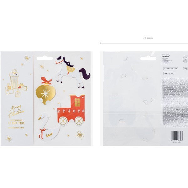 Choo Choo Gift Tags (PC12)