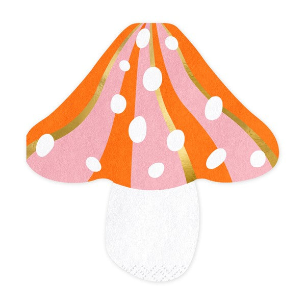 Party Decor Small Mushroom Napkins