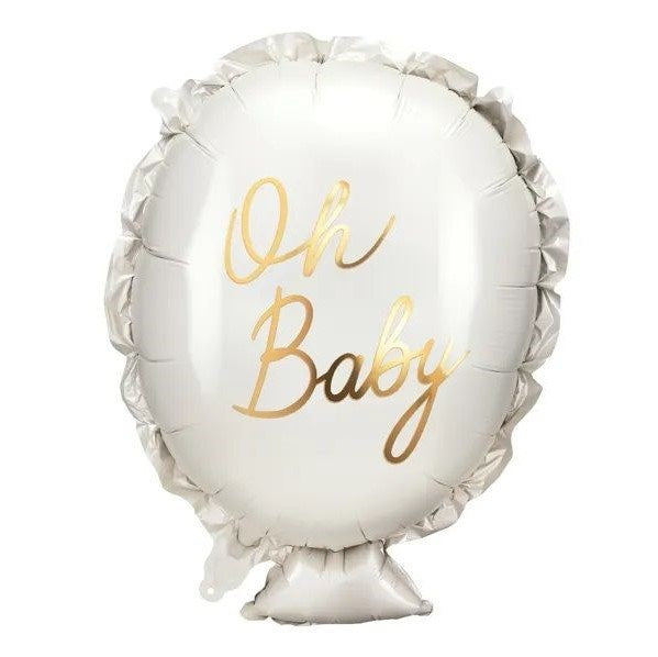 Party Decor Oh Baby Foil Shape Balloon