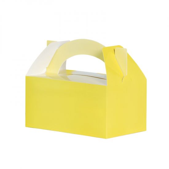 Five Star Classic Pastel Yellow Paper Lunch Box 