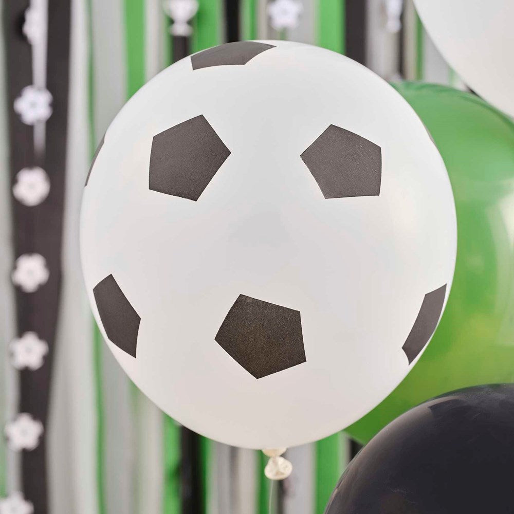 Ginger Ray Kick Off Football Party Balloon Bundle (5PK)