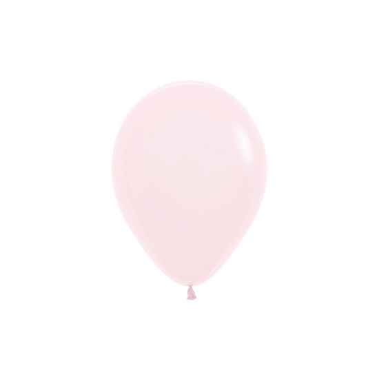 Sempertex 5" 12cm Pastel Matte Pink Mini Latex Balloon