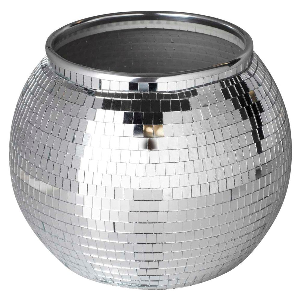 Gold Party Silver Disco Ball Ice Bucket