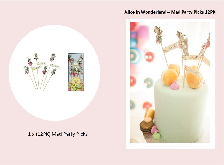 Alice in Wonderland Party Box