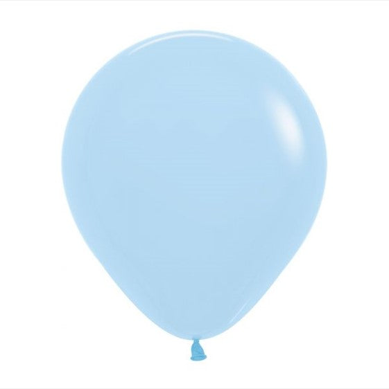 Sempertex Pastel Blue Large Latex Balloon