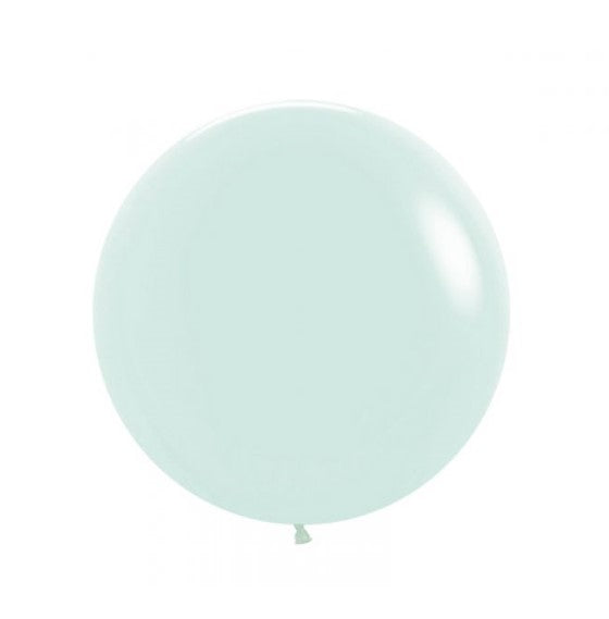 Sempertex 24" 60cm Pastel Matte Green Jumbo Latex Balloon