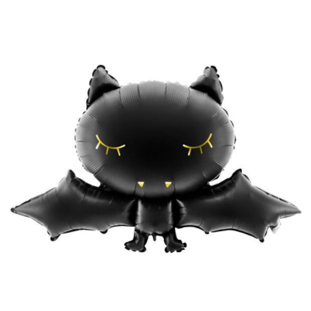 Party Decor Black Bat Foil Shape Balloon