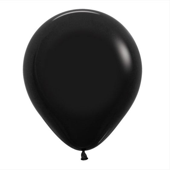 Sempertex Black Large Latex Balloon