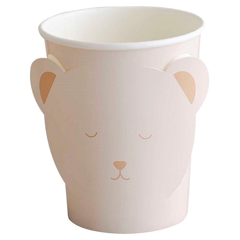 Teddy Bear Paper Cup (PK8)