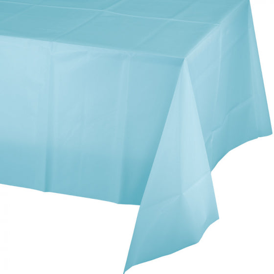 Amscan Pastel Blue Tablecover Plastic